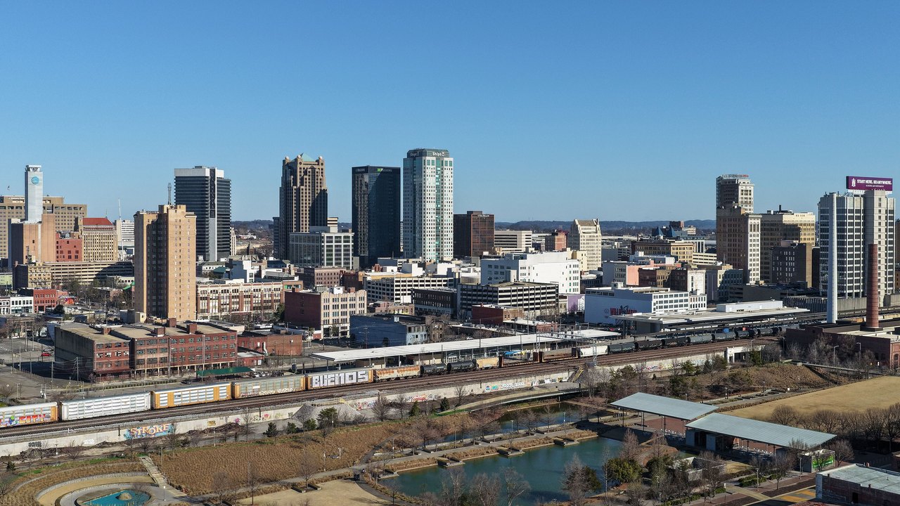 Birmingham, AL city view for chimney service coverage
